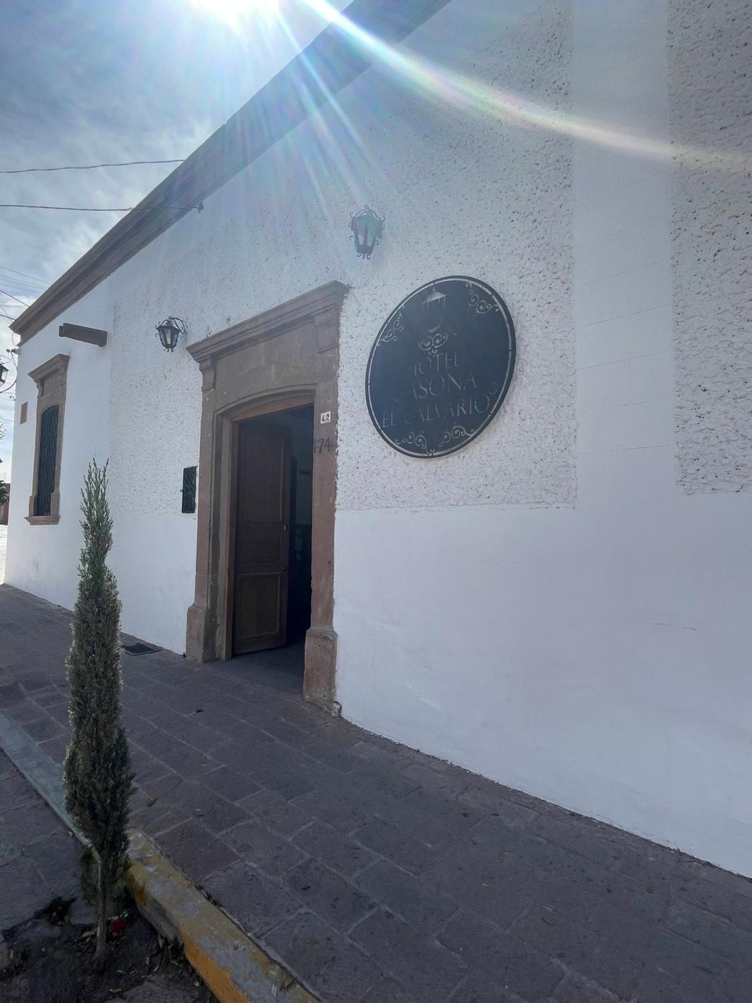 Hotel Casona El Calvario Huichapan Bagian luar foto